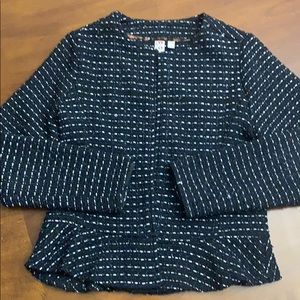 3/$25 Tweed Peplum Blazer | Anthropologie Dolan